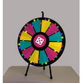 12 to 24 Adaptable Table Top Prize Wheel with Lights